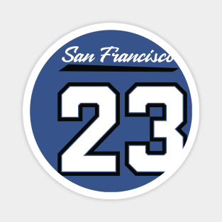 Christian McCaffrey CMC Jersey SF Shirt Magnet